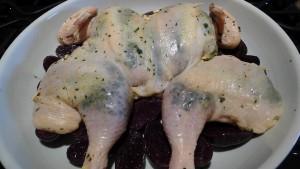 chicken with roasted garlic and herbs1